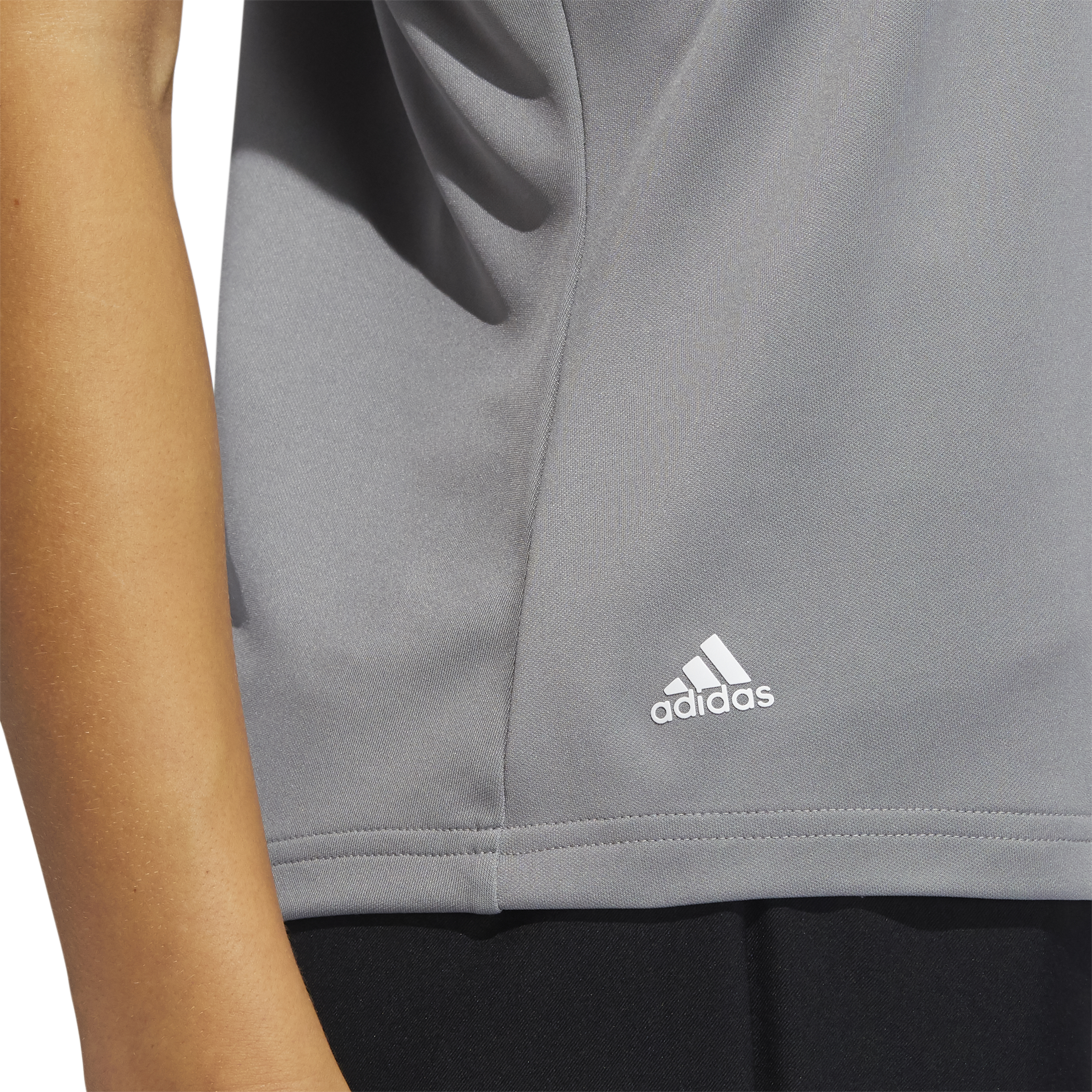 Performance short sleeve polo Harmaa